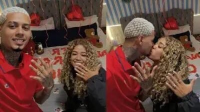 Vivi Noronha assume namoro com influenciador Da Fúria após pedido