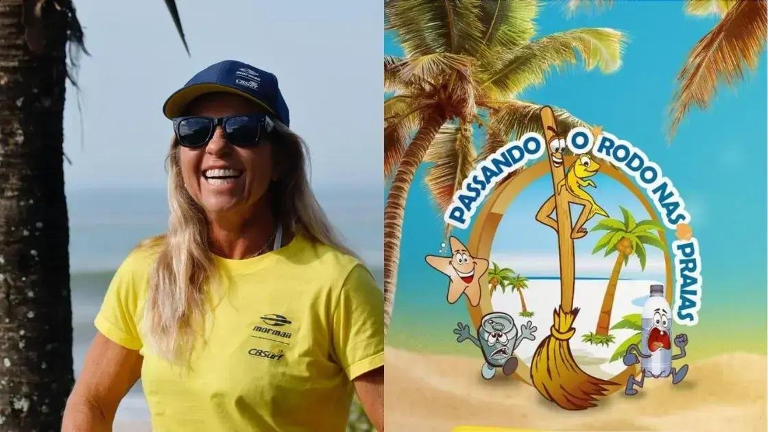 14ª edição do Passando o Rodo nas Praias reúne surfe, arte e limpeza