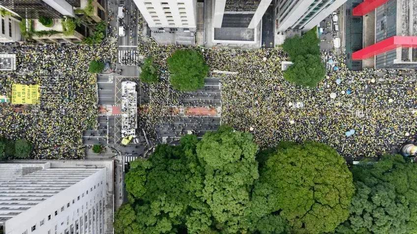Acorda Brasil reúne cerca de 22.800 na Paulista; críticas a Lula e ao STF