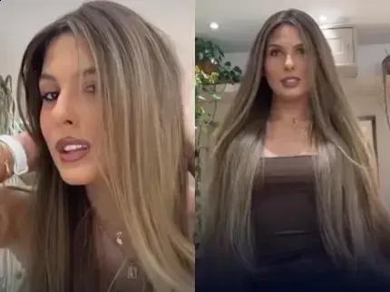Ana Castela surpreende ao surgir loira com lace e exibir corpo definido