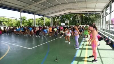 Aulão de Ritbox reúne público na Praça dos Esportes em Alagoinhas