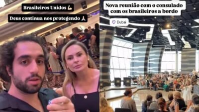 Brasileiros a bordo do MSC Euribia em Dubai aguardam repatriação