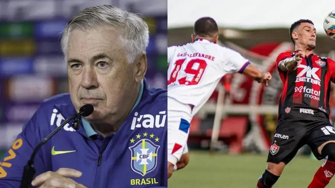 Comissão de Ancelotti acompanha clássico Bahia x Vitória na Fonte Nova