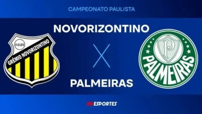 Como assistir Novorizontino x Palmeiras: transmissão da Jovem Pan ao vivo