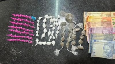 Homem é preso em Eunápolis com mais de 100 porções de drogas