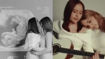 Júlia Ribeiro está grávida: Mari Fernandez e ela esperam o 1º filho