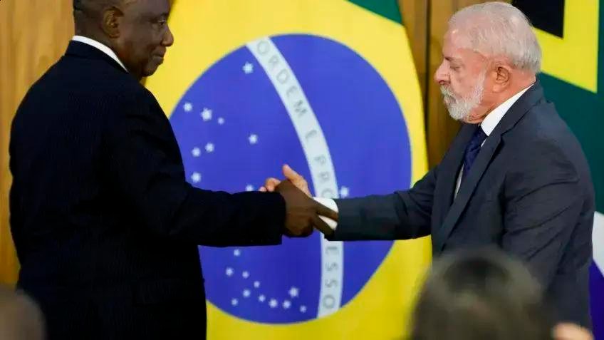 Lula e Ramaphosa pedem cessar‑fogo e alertam sobre alta do petróleo