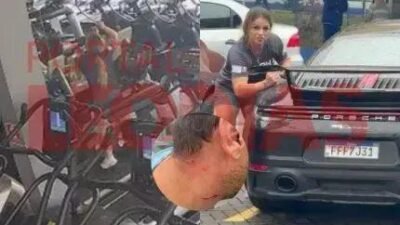 Pai de Melody, Belinho, é agredido em academia; ex teria destruído Porsche
