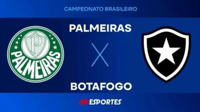 Palmeiras e Botafogo: onde assistir hoje às 19h pelo Campeonato Brasileiro