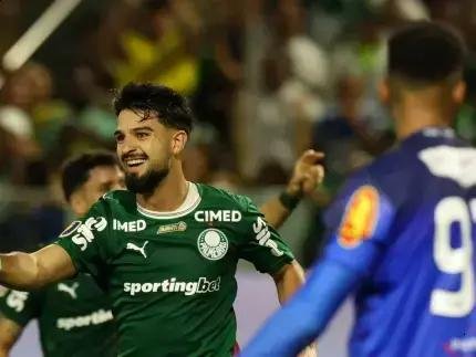 Palmeiras vence Novorizontino por 1 a 0 e chega à final com vantagem