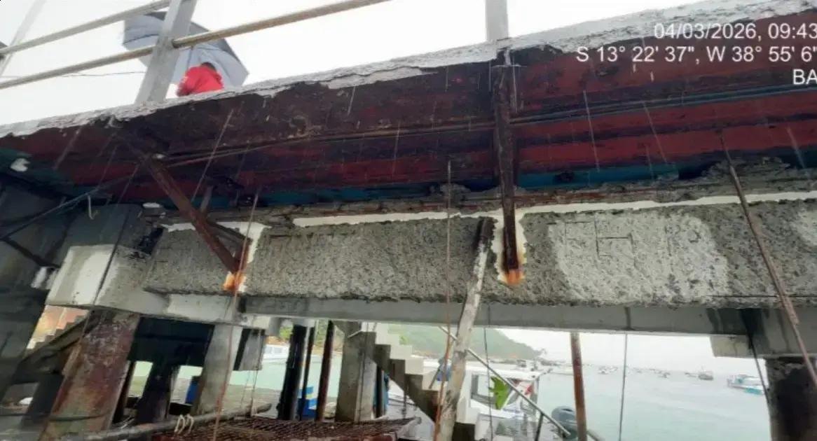 Píer de Morro de São Paulo terá interdição parcial por até 30 dias