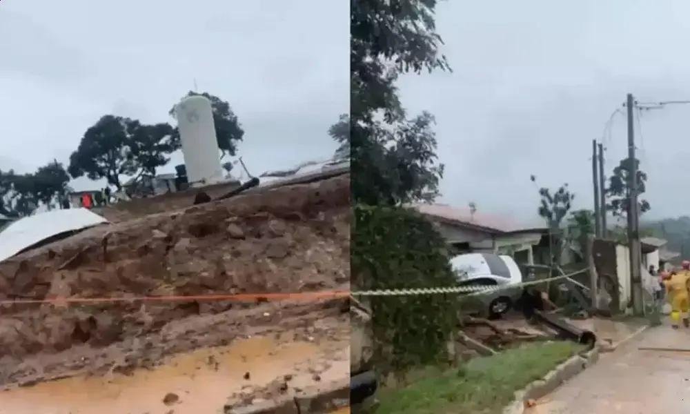 Rompimento de reservatório da Sabesp em Mairiporã deixa um morto e oito feridos