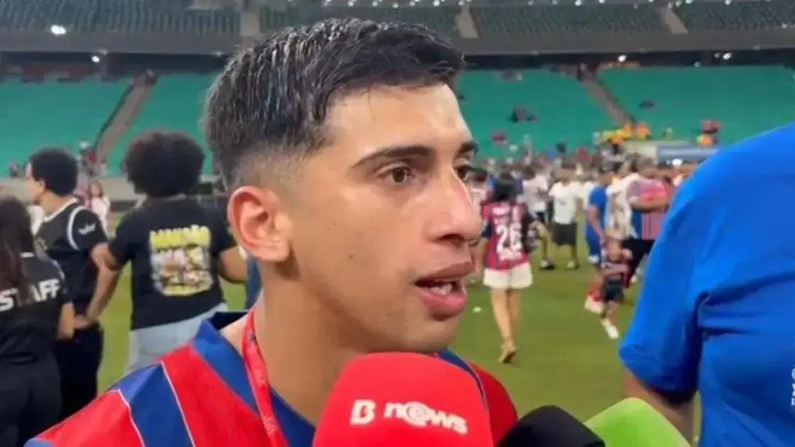 Sanabria exalta reação do Bahia e comemora título do Campeonato Baiano