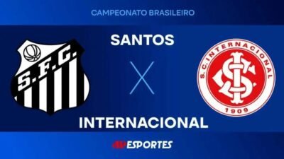 Santos x Internacional: onde ver ao vivo, horário e canais da partida