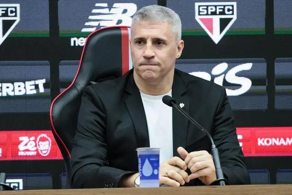São Paulo demite Hernán Crespo após 46 partidas na segunda passagem
