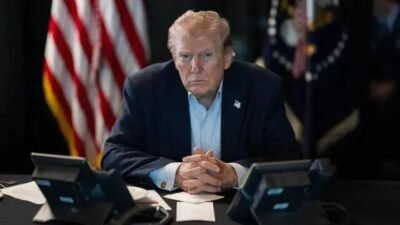 Trump diz que estoques de armas de ponta estão baixos e mira no Irã