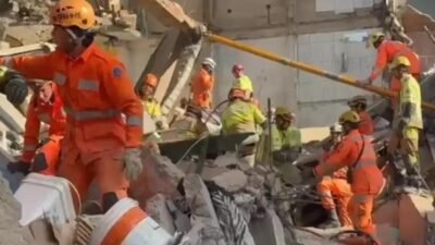 Último corpo é encontrado em desabamento que atingiu lar de idosos