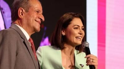 Valdemar diz que Michelle Bolsonaro é 'fenômeno' e quer ela no palanque