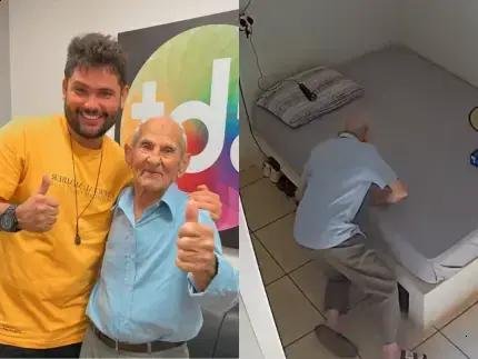 Vovô Anésio, 88, sofre queda doméstica; será operado após fratura
