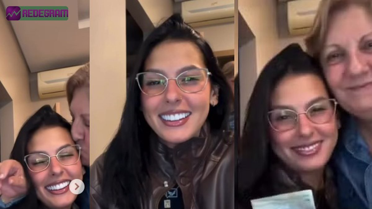 Ana Castela ganha dinheiro de avó e vídeo viraliza na web: Veja o momento