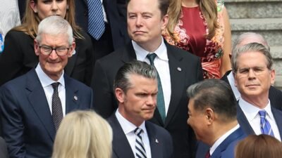 De Musk a Cook: Gigantes da tecnologia marcam encontro de Trump com Xi Jinping