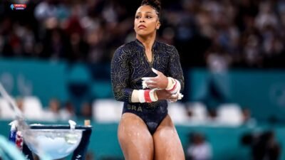 Ginasta Lorrane Oliveira sofre queda com trauma cervical; veja estado de saúde