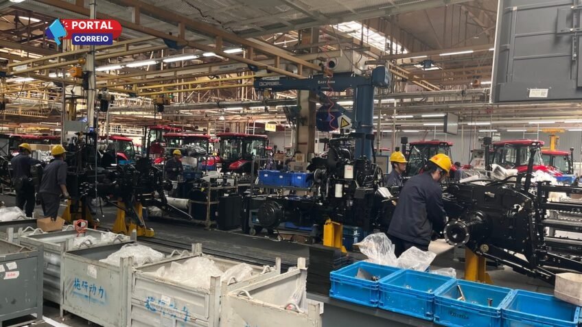 Indústria chinesa tem alta de 18,2% nos lucros durante o início de 2026