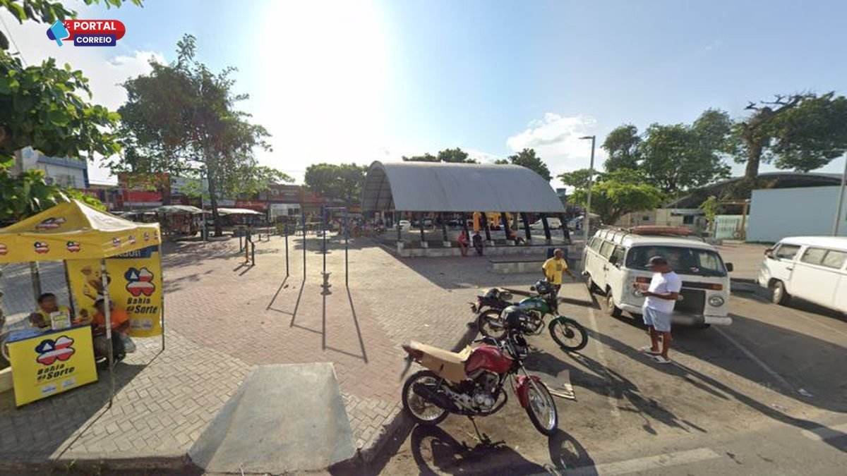 Mãe e filho são atingidos por bala perdida em praça de Feira de Santana