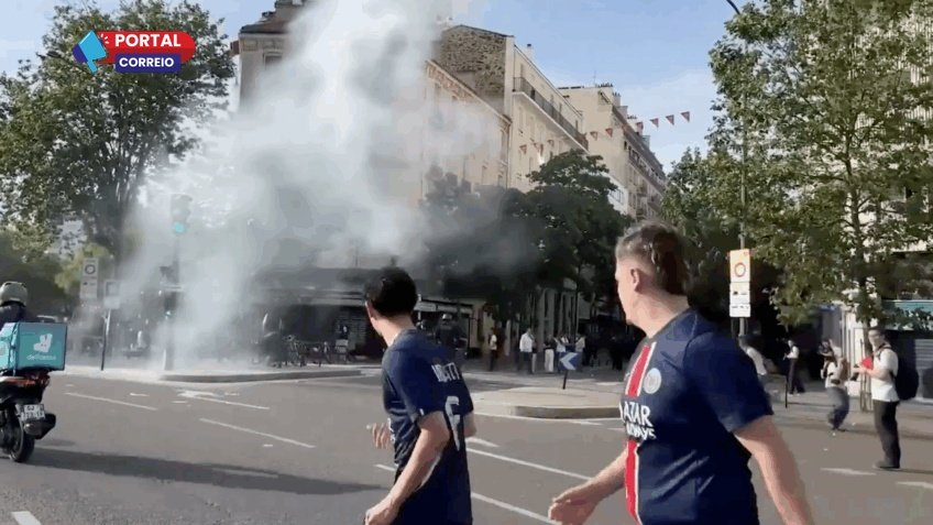 Mais de 230 detidos em Paris durante comemoração do título do PSG