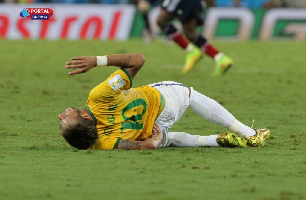 Neymar e a lesão que marcou a Copa de 2014: relembre o drama nos gramados