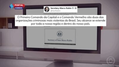 PCC e CV classificados como terroristas pelos EUA: entenda os impactos reais