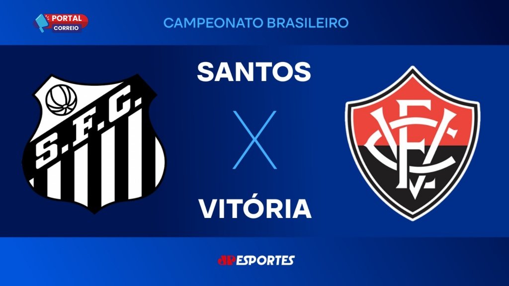 Santos x Vitória: saiba onde assistir ao vivo à transmissão do Brasileirão